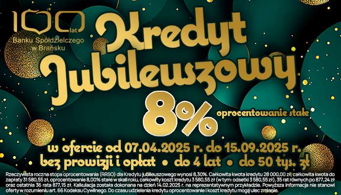 03 BS BRANSK KREDYT jubileuszowy 700 x 400