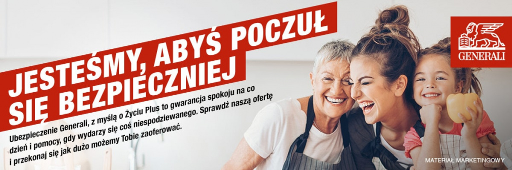 Generali BS 2021 Z Myślą o Życiu Plus baner www 1200x400px min 1024x341