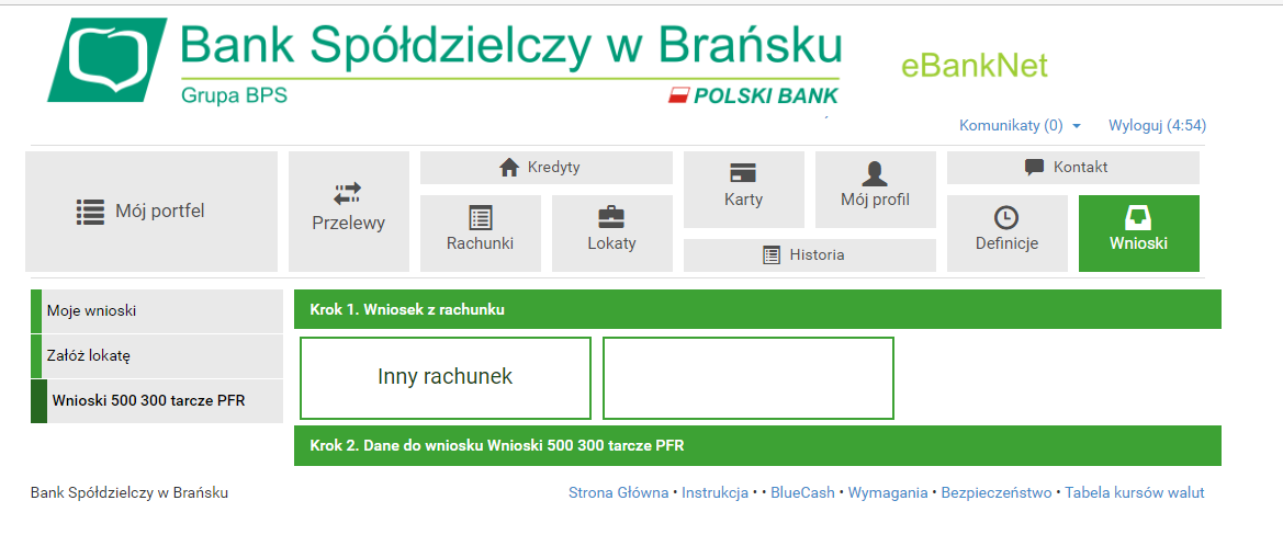 wnioski 300 500 ebanknet